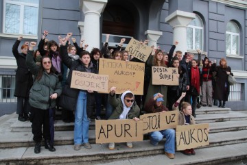 Rijeka: Riječki studenti podržali svoje kolege iz Osijeka  