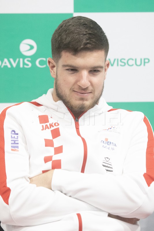 Konferencija za medije Davis Cup reprezentacije Hrvatske