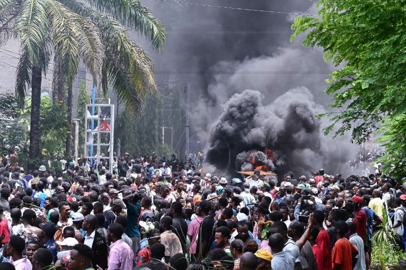 DR CONGO RWANDA PROTEST