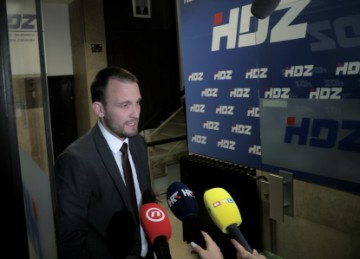 Sjednica Predsjedništva i Nacionalnog odbora HDZ-a - dolasci