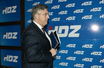 Sjednica Predsjedništva i Nacionalnog odbora HDZ-a - dolasci