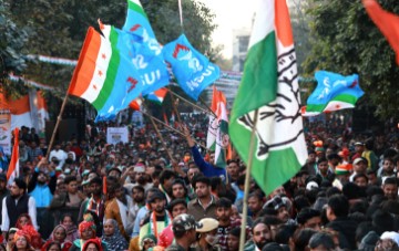 INDIA ELECTIONS RALLY