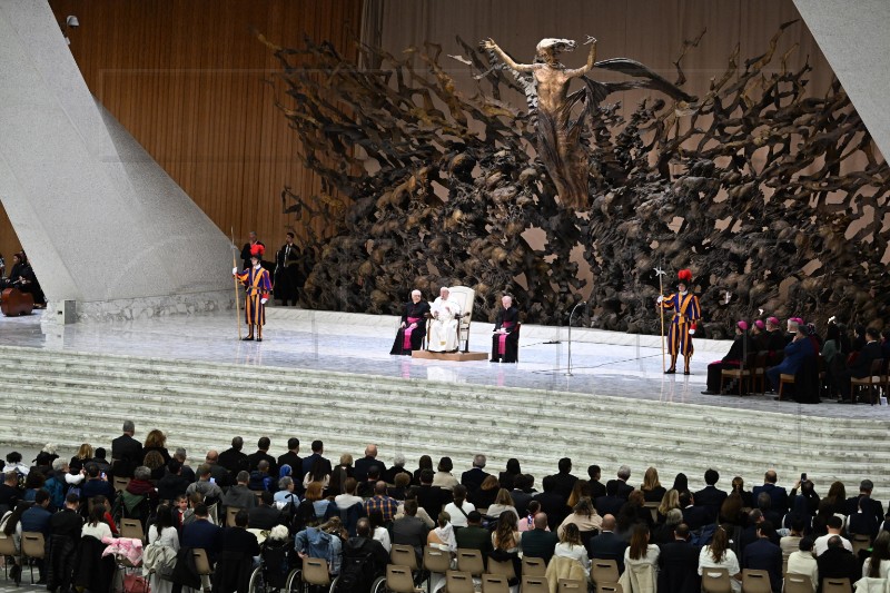 VATICAN POPE GENERAL AUDIENCE