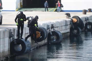 Split: Vađenje automobila iz mora