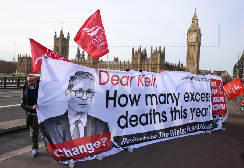 BRITAIN PROTEST