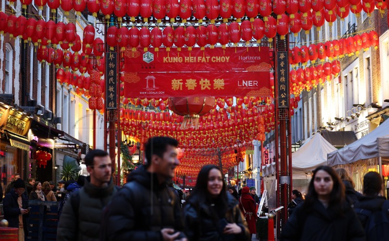 BRITAIN CHINESE NEW YEAR