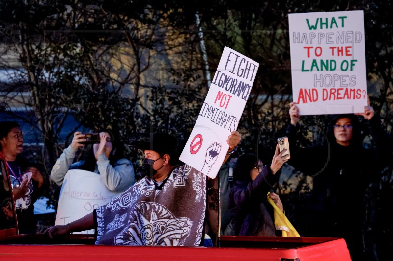 USA IMMIGRATION DEPORTATION PROTEST