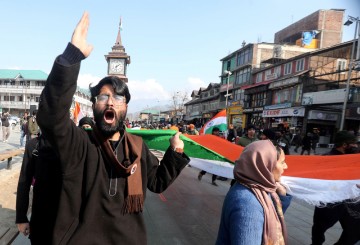 INDIA KASHMIR RALLY