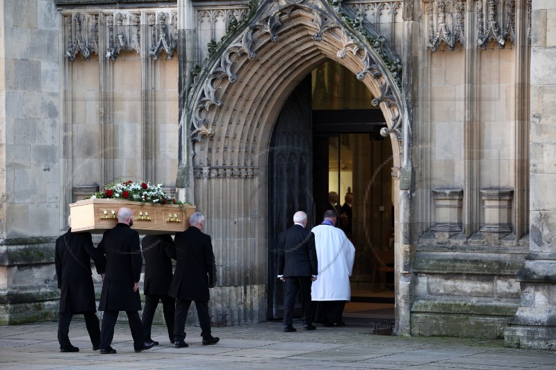 BRITAIN POLITICS FUNERAL