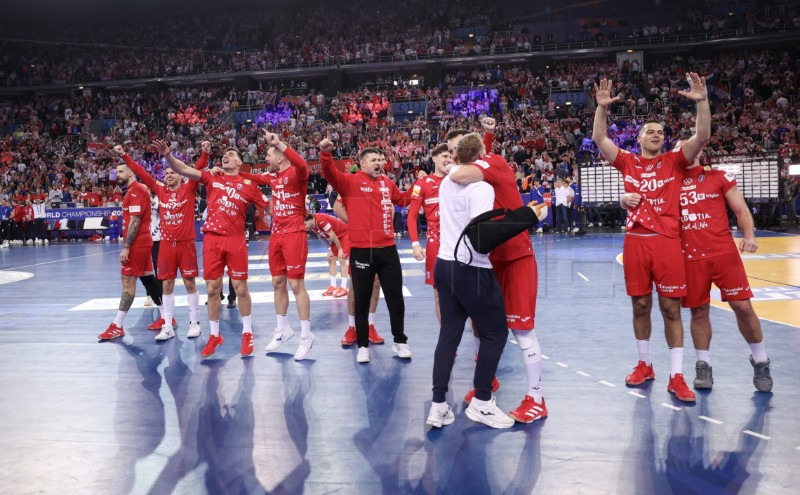 Polufinale Svjetskog rukometnog prvnestva, Hrvatska - Francuska