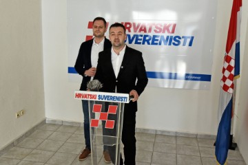 Konferencija za medije Hrvatskih suverenista 