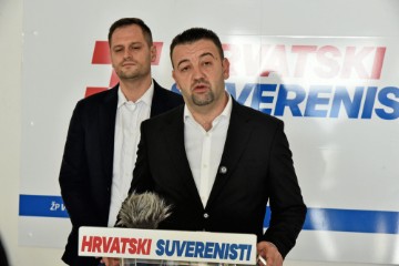 Konferencija za medije Hrvatskih suverenista 