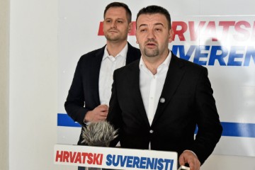 Konferencija za medije Hrvatskih suverenista 