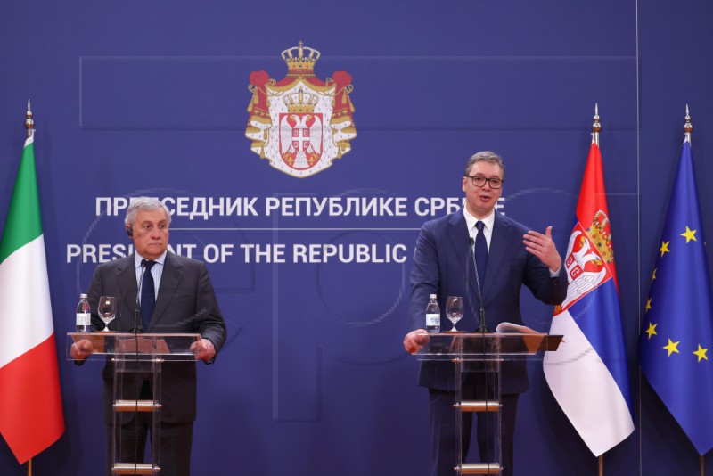 SERBIA ITALY DIPLOMACY