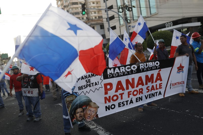 PANAMA USA PROTEST 