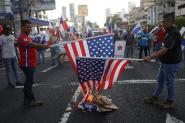 PANAMA USA PROTEST 