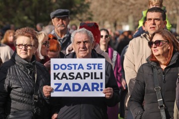 Zadar: Prosvjed "Spasimo Vruljicu" protiv devastacije prostora i zelenih površina