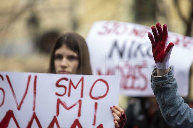 Zagreb: Skup solidarnosti sa studentima u Srbiji