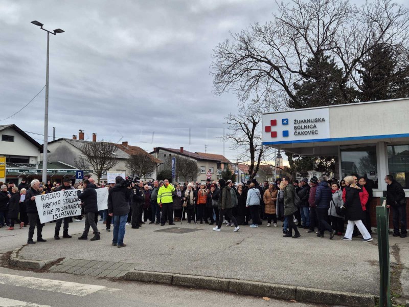 Podrška građana medicinskim djelatnicima čakovečke bolnice