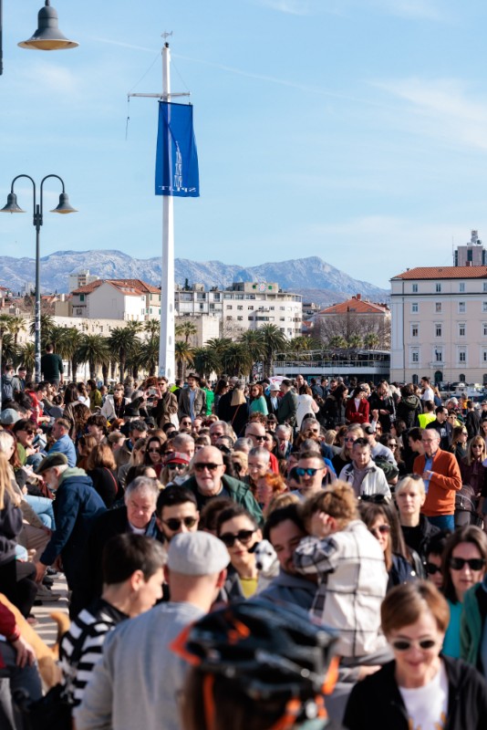 Split: Skup solidarnosti sa studentima u Srbiji