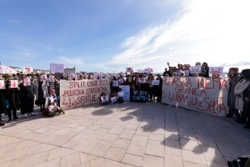 Split: Skup solidarnosti sa studentima u Srbiji