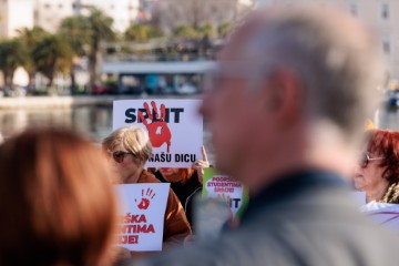 Split: Skup solidarnosti sa studentima u Srbiji