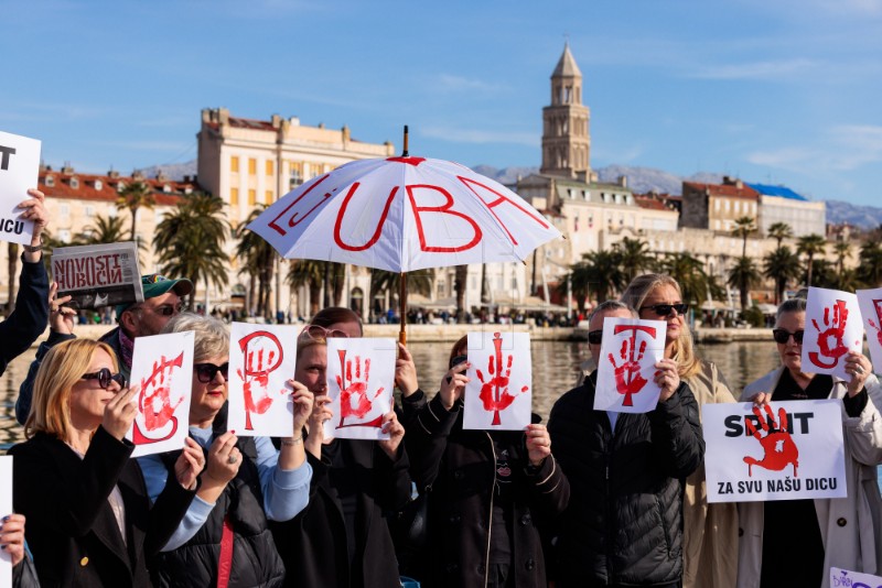 Split: Skup solidarnosti sa studentima u Srbiji