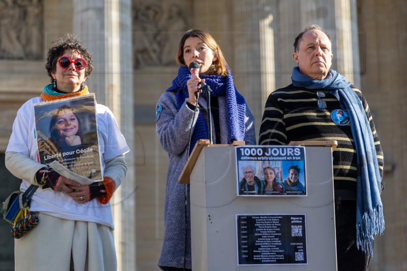 FRANCE IRAN PROTEST