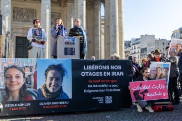 FRANCE IRAN PROTEST