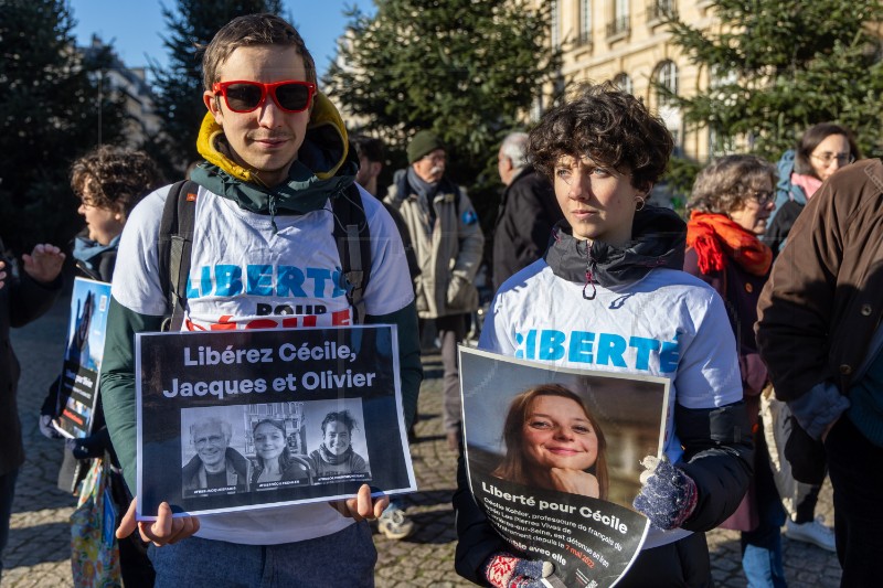 FRANCE IRAN PROTEST