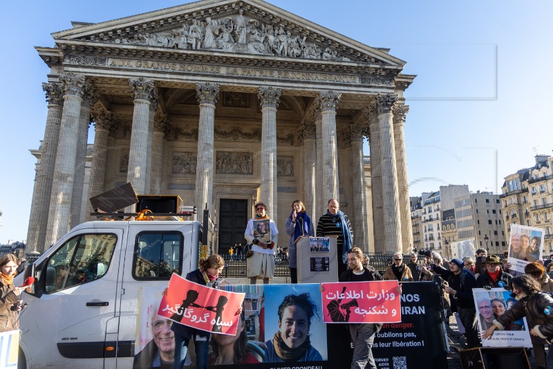 FRANCE IRAN PROTEST