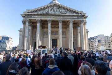 FRANCE IRAN PROTEST