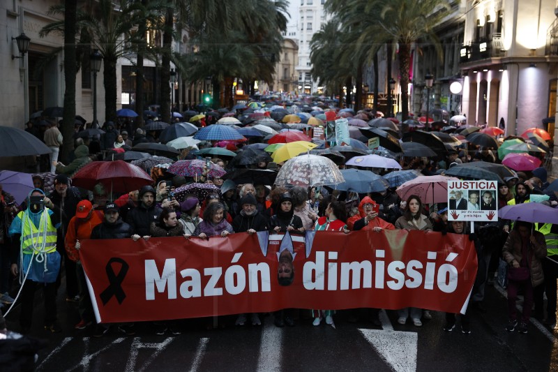 SPAIN PROTEST FLOOD