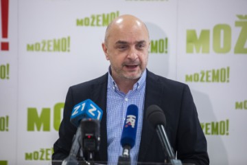 Konferencija za medije stranke Možemo!