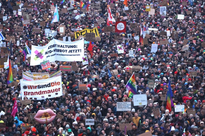 GERMANY ANTI-FAR-RIGHT PROTEST