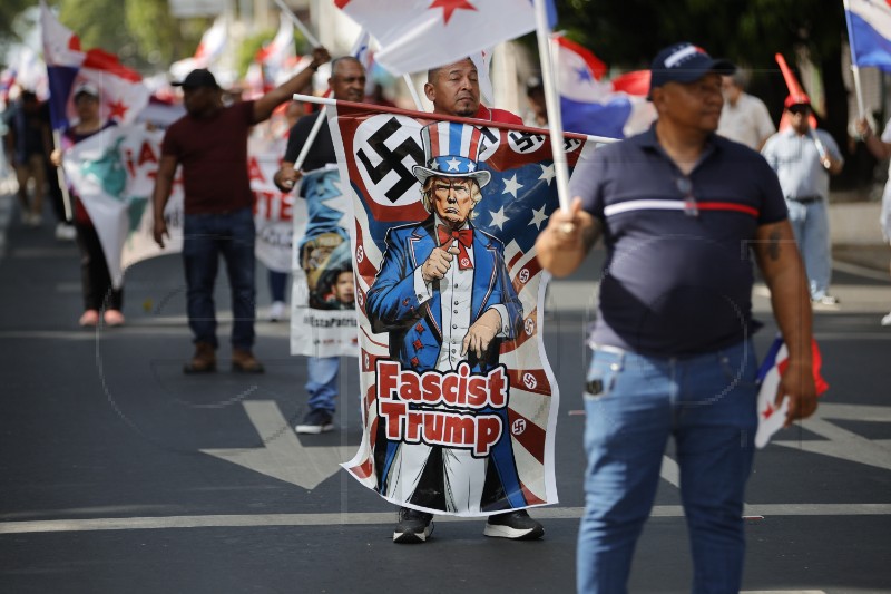 PANAMA USA PROTEST