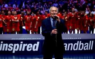 Ceremonija dodjele medalja Svjetskog rukometnog prvenstva, Hrvatska - Danska