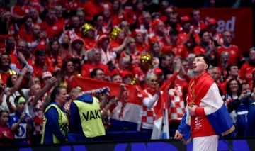 Ceremonija dodjele medalja Svjetskog rukometnog prvenstva, Hrvatska - Danska