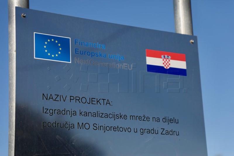 Zadar razvojem sustava odvodnje doprinosi zaštiti okoliša i mora