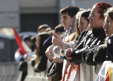 Trg bana Jelačića uoči dolaska rukometne reprezentacije