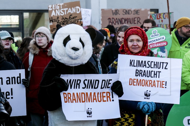 GERMANY PARTIES CDU PROTEST