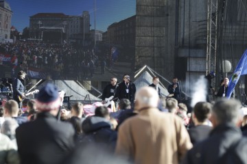 Trg bana Jelačića uoči dolaska rukometne reprezentacije