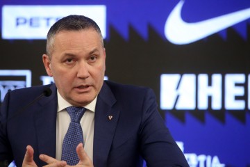 Predsjednik Hrvatskog nogometnog saveza Marijan Kustić održao konferenciju za medije