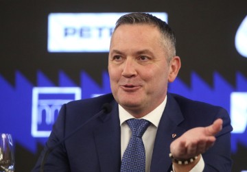 Predsjednik Hrvatskog nogometnog saveza Marijan Kustić održao konferenciju za medije