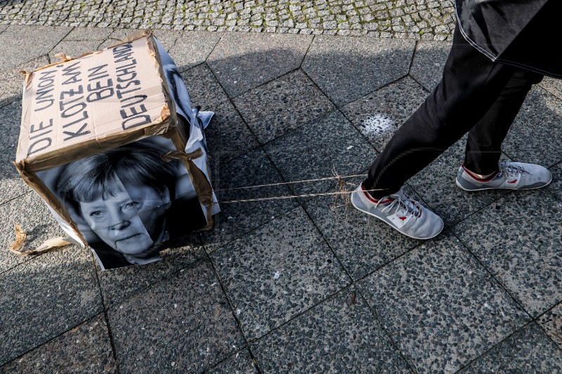 GERMANY PARTIES CDU PROTEST