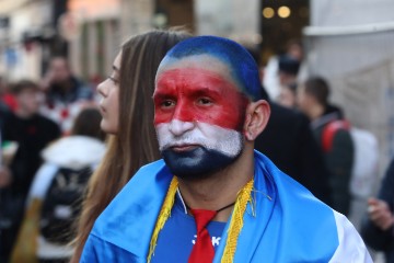 Doček srebrnih rukometaša na Trgu bana Jelačića