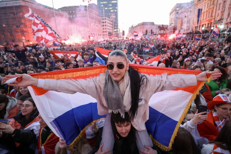 Doček hrvatske rukometne reprezentacije sa Svjetskog prvenstva