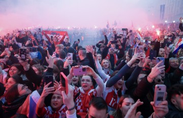 Doček hrvatske rukometne reprezentacije sa Svjetskog prvenstva