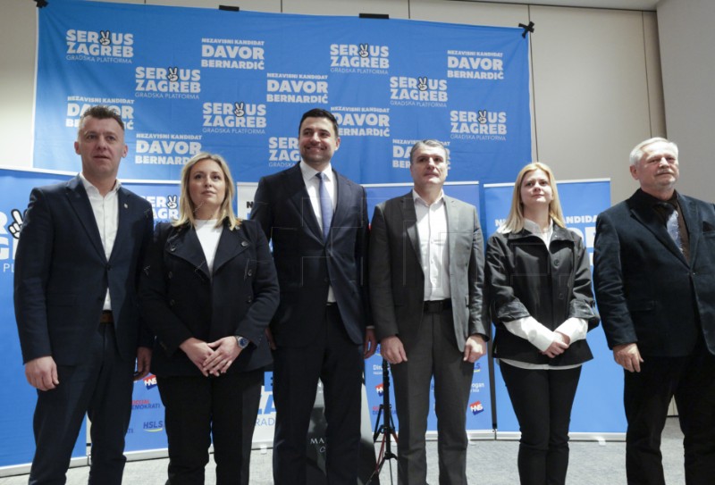 Konferencija za medije Davora Bernardića