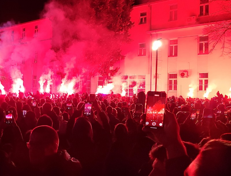 Doček hrvatskih rukometaša u Mostaru